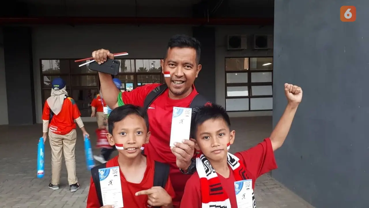 Suporter Timnas Indonesia U-23