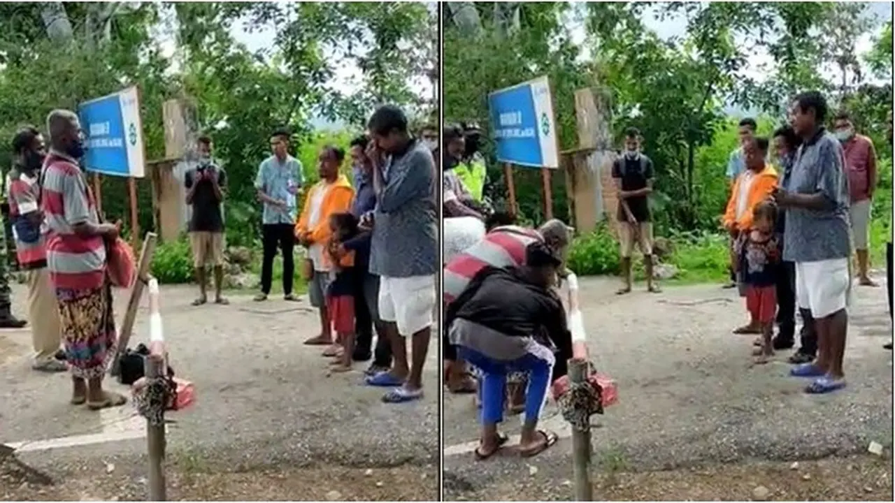 Momen Saudara Kandung Beda Negara Saling Sapa di Perbatasan, Pertemuannya Haru