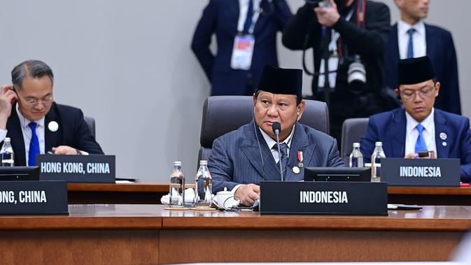 Hadiri KTT APEC, Prabowo: Asia Pasifik Tak Boleh Terpecah, Kita Harus Bangkit dari Kecurigaan