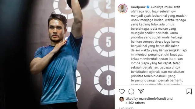 Randy Pangalila (Foto: Instagram/@randpunk)