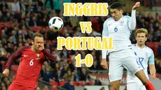 Inggri berhasil mengalahkan Portugal dengan skor 1-0 dalam laga persahabatan di Stadion Wembley, Kamis (2/6/2016). Inggris bermain dengan 3 strikernya sekaligus yaitu Vardy, Rooney dan Kane nanun gol semata wayang justru dicetak oleh bek tengahnya ya...