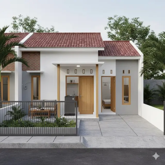Rumah Minimalis Tipe 30 (5x6 meter)