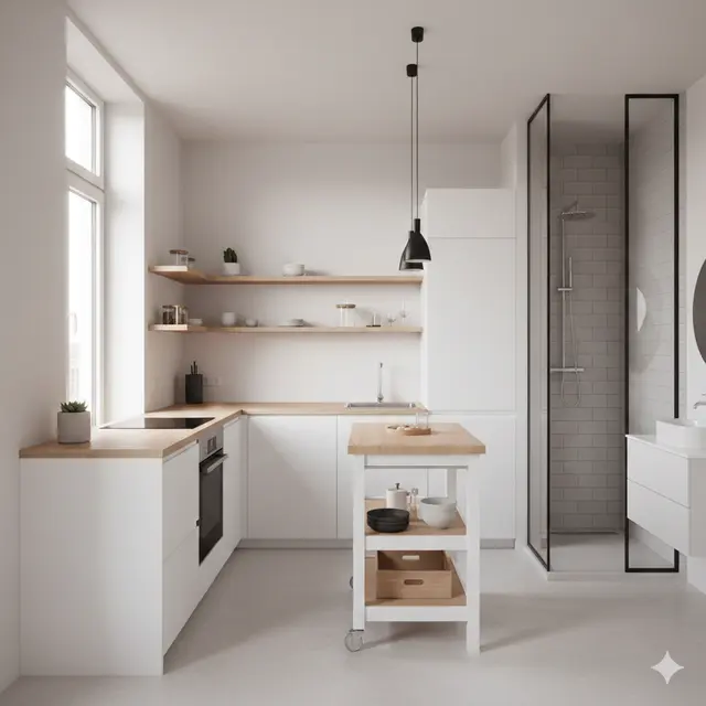 Model Dapur Minimalis dan Kamar Mandi
