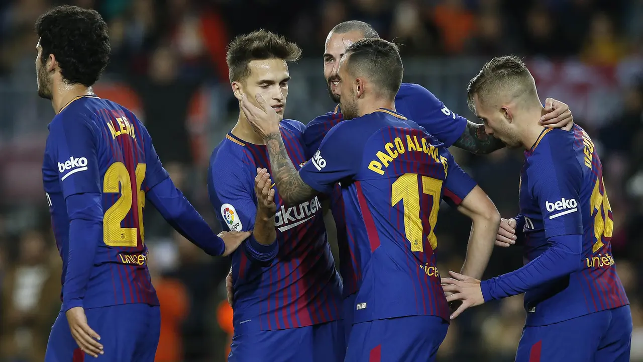 FOTO: Tanpa Lionel Messi, Barcelona Berhasil Cukur Murcia
