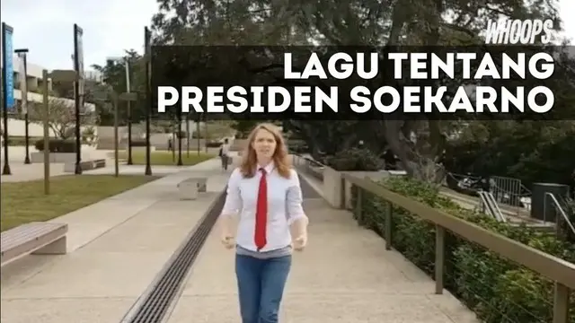 WHOOPS: Bule Australia yang Ciptakan Lagu 'Presiden Soekarno' Raih Penghargaan