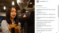 Berikut potret cantik Gabriella K Fernanda, barista cantik yang viral di dunia maya. (Foto: instagram/gabriellakf)