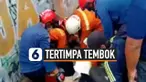 thumbnail pekerja tertimpa tembok