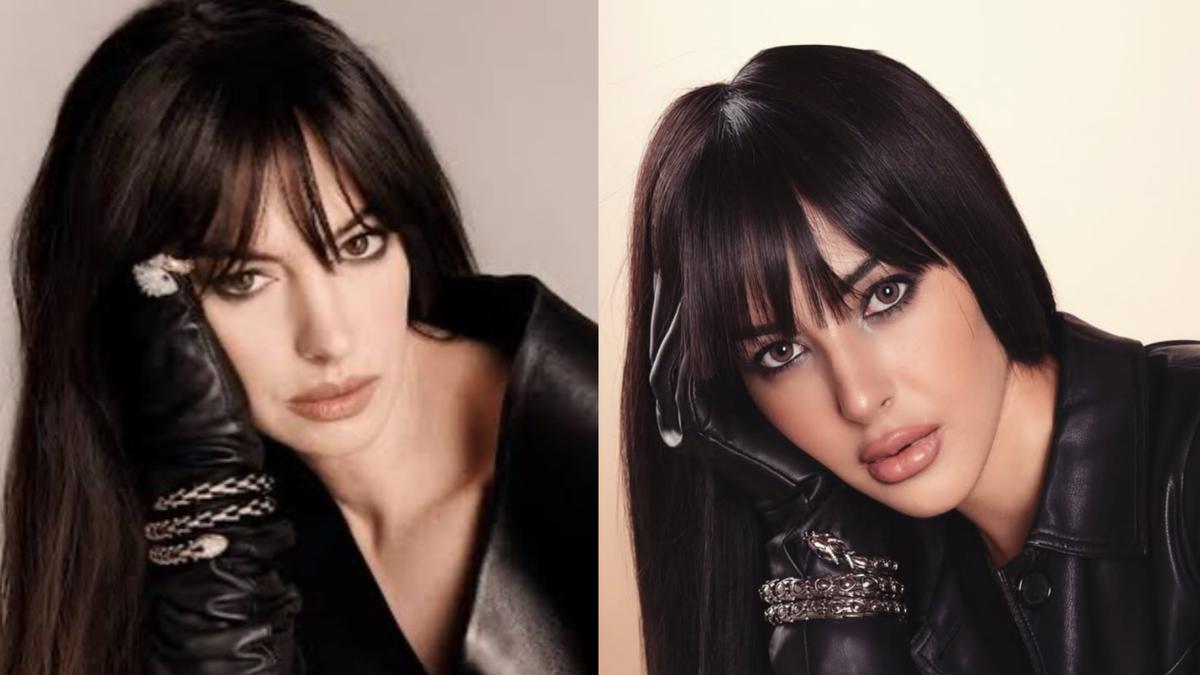 Tasya Farasya Tiru Gaya Anne Hathaway dengan Rambut Berponi dan Makeup Gothic