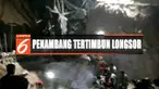 Tim SAR gabungan yang dibantu warga setempat berusaha melakukan pencarian dengan mengunakan peralatan manual.