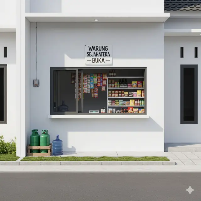 Desain Warung Sembako