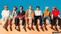 Baru-baru ini, BTS comeback dengan merilis album ketiga yang bertajuk Love Yourself: Tear. Melalui MV Fake Love, BTS mencetak beberapa rekor baru. (Foto: Soompi.com)