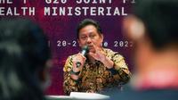 Menteri Kesehatan RI Budi Gunadi Sadikin dalam acara 'Pembukaan 1st Ministerial Meetings and 1st Joint Financial' di Yogyakarta pada 20 Juni 2022. (Dok Kementerian Kesehatan RI)