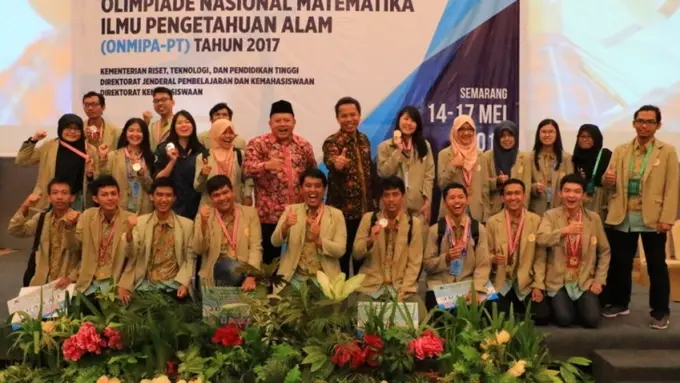 Bangga, UGM Bawa Pulang 23 Medali di Olimpiade Nasional MIPA 2017
