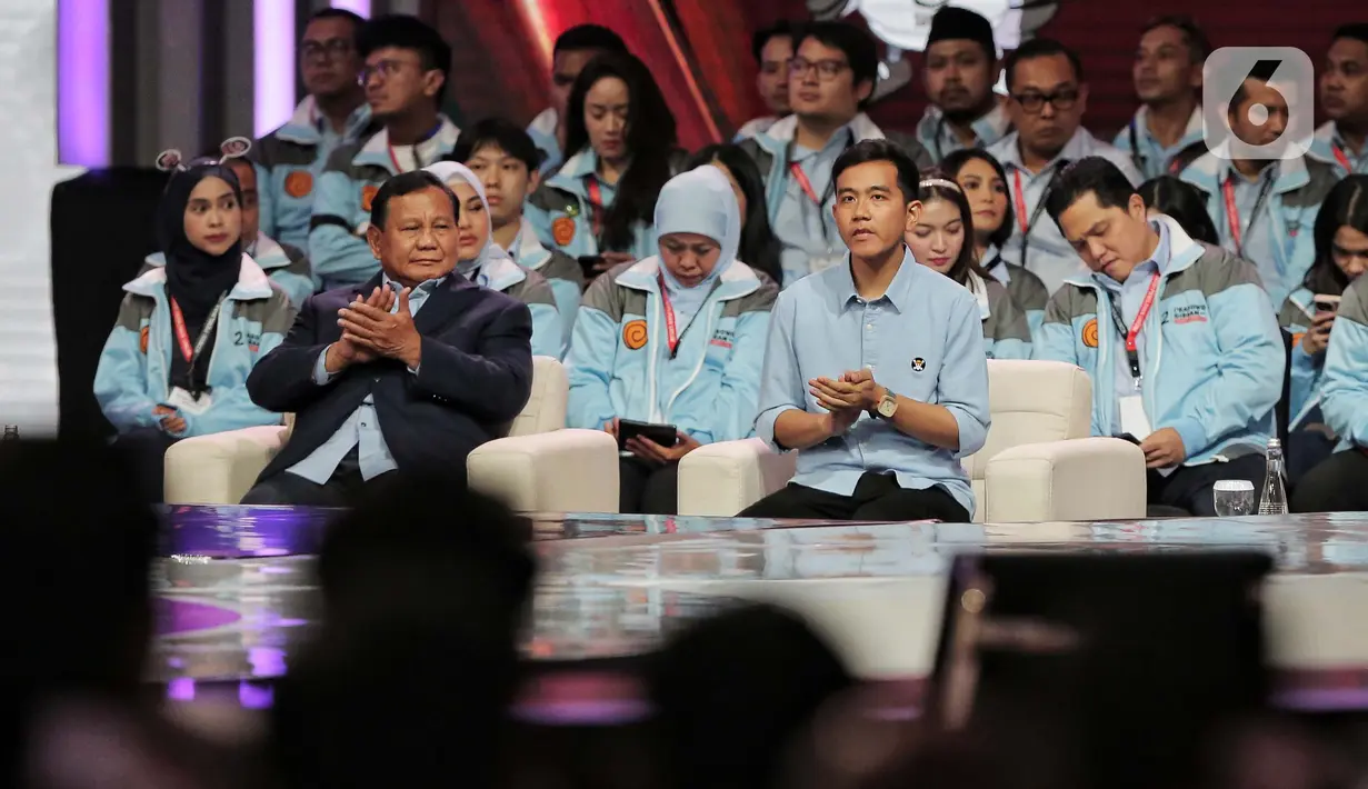 Debat terbagi dalam enam segmen. (Liputan6.com/Angga Yuniar)
