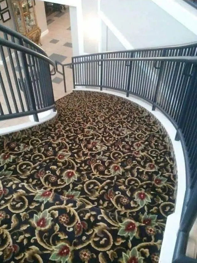 8 Potret Desain Tangga Ini Nyeleneh Banget, Bikin Terkecoh