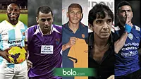 Jacksen F Tiago, Carlos de Mello, Toyo Claudio, Luciano Leandro, Cristian Gonzales (Bola.com/Samsul Hadi)