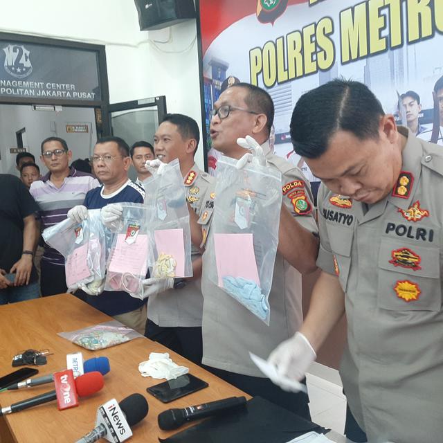 Polisi Rilis Kasus Pembunuhan di Jakarta Pusat