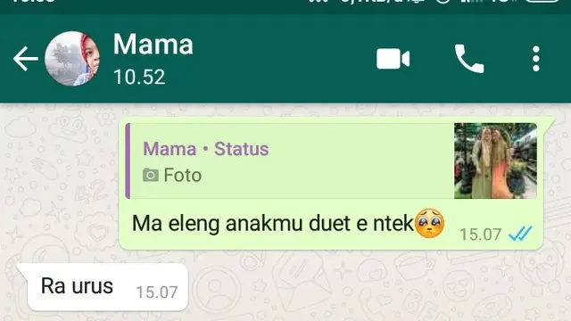 7 Chat Kocak dengan Ibu Ini Ujungnya Malah Bikin Kesel