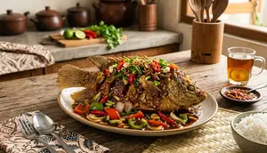 Resep Gurame Siram Bumbu Tiram yang Gurih dan Praktis