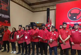 Armudji terpilih dalam Konferda dan Konfercab PDIP (Foto: Dian Kurniawan/Liputan6.com)