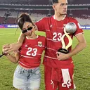 Gaya Baila No Na hingga Jennifer Coppen Dukung Timnas Indonesia di Final FIFA ASEAN Cup 2026