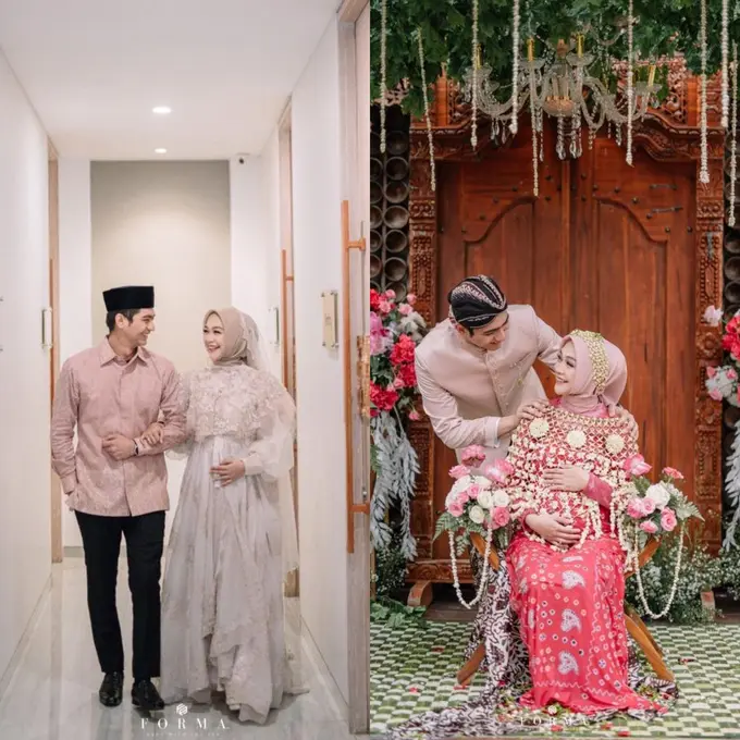 9 Potret Ria Ricis di Acara Pengajian dan Siraman 7 Bulan Baby R, Bumil Cantik Pakai Busana Serba Pink