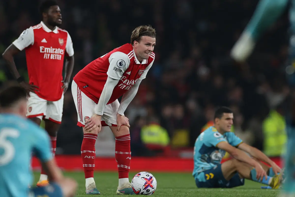 Wajah Kecewa Pemain Arsenal Setelah Ditahan Imbang Southampton di Liga Inggris