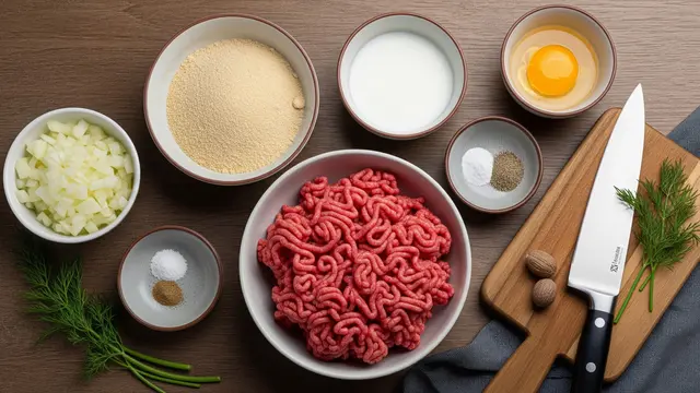 Resep Swedish Meatball dari Daging Kurban