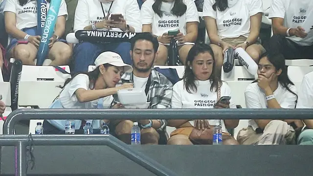 10 Potret Gaya Artis saat Nonton Lagi-Lagi Tenis, Ada Syahnaz-Jeje Govinda hingga Maxime Bouttier