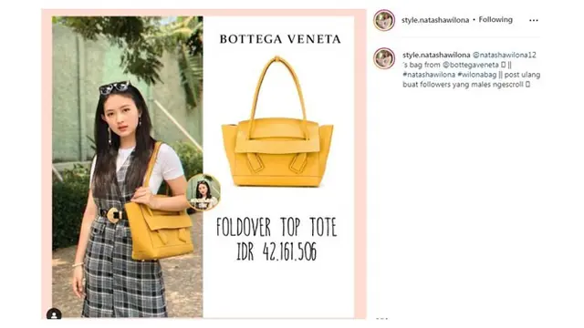 10 Koleksi Tas Mewah Natasha Wilona, Ditaksir Capai Ratusan Juta Rupiah