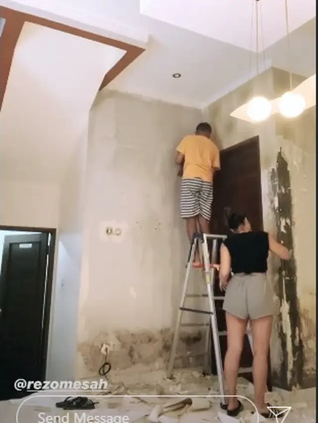 2 Tahun Kerja Keras, Ini 7 Momen Marion Jola Renovasi Rumah Barunya