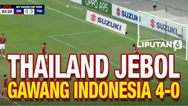 Pertandingan leg 1 laga final Piala AFF 2020 berakhir dengan kemenangan tim Thailand. Gawang timnas Indonesia kebobolan 4 kali. Bagaimana komentar sang pelatih Thailand?