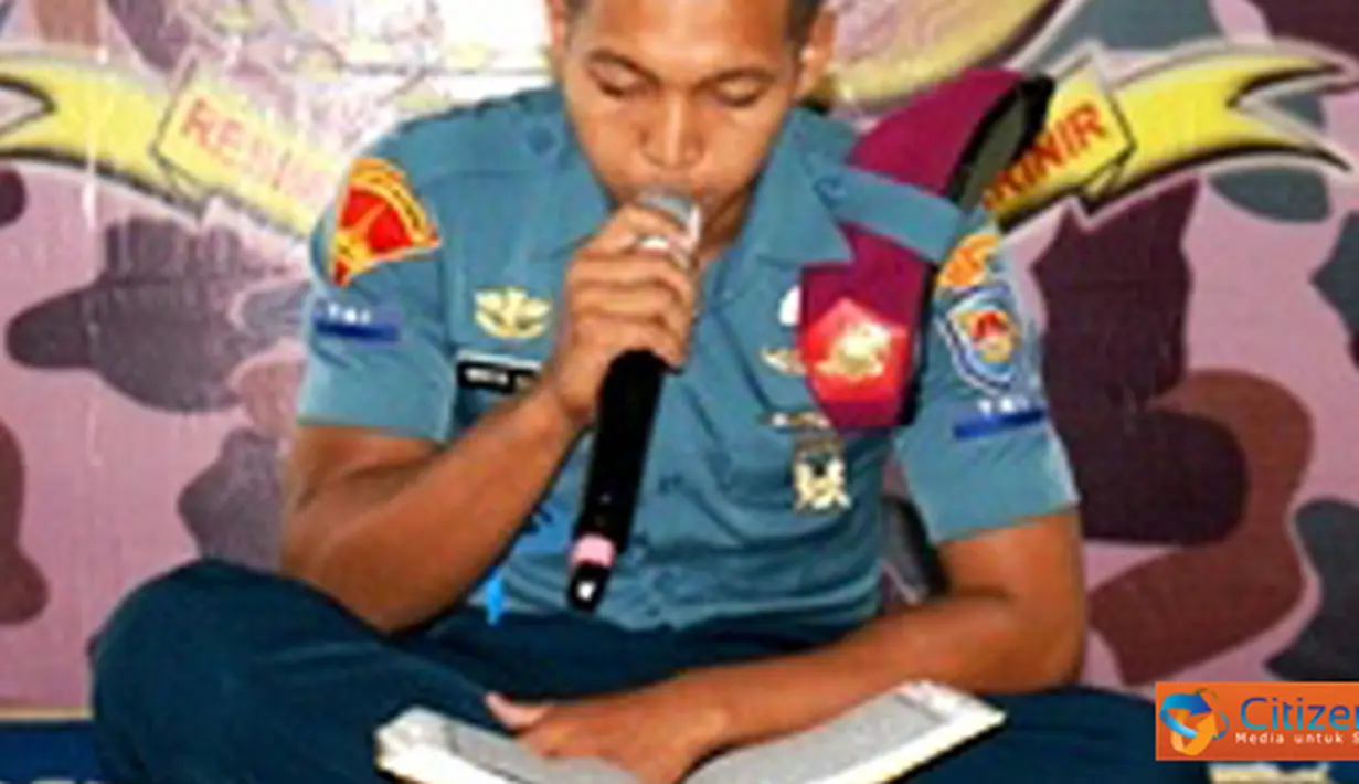 Citizen6, Cilandak: Resimen Bantuan Tempur-2 Marinir (Menbanpur-2 Mar) menggelar lomba Musabaqah Tilawatil Qur’an (MTQ) dan Pidato di ruang serbaguna Menbanpur-2 Mar, Bhumi Marinir Cilandak, Jakarta Selatan, Rabu (30/5). (Pengirim: Marinir)