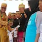 Menteri Sosial (Mensos) Agus Gumiwang Kartasasmita membuka acara Harmoni Kebangsaan 2018 di Tanah Luwu, Kabupaten Luwu Utara, Sulawesi Selatan, Selasa, 30 Oktober.