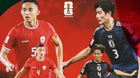 Kualifikasi Piala Dunia 2026 - Timnas Indonesia Vs Jepang - Duel Lini Belakang (Boal.com/Adreanus Titus)
