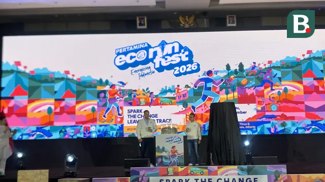 Konferensi pers PT Pertamina (Persero) yang akan kembali menggelar Pertamina Eco Run Fest 2026.