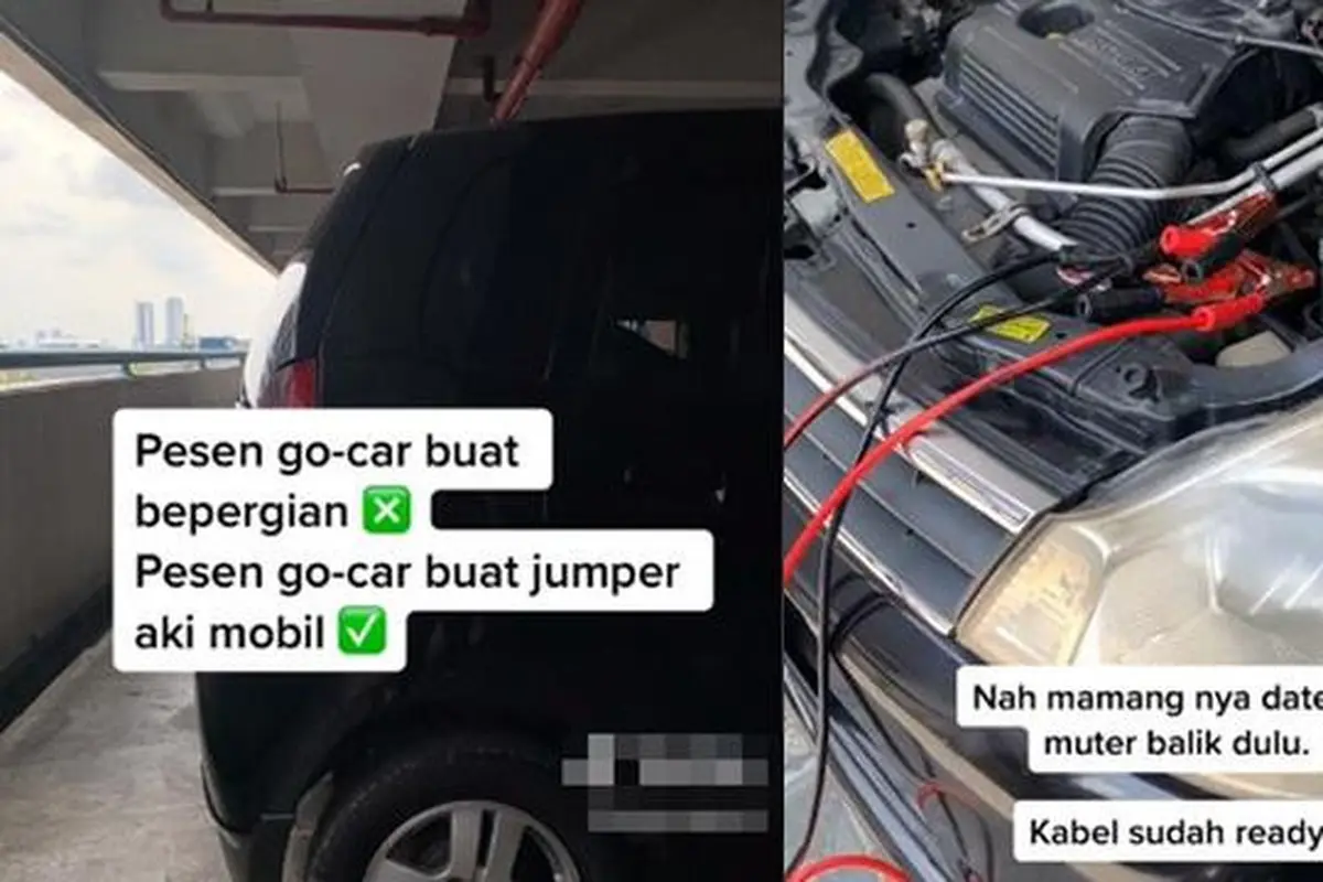 Bukan Montir, Pria Ini Malah Pesan Taksi Online untuk Bantu Perbaiki Mobil Mogok