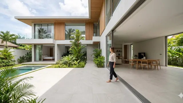 Keramik Tradisional yang Bikin Rumah Lebih Adem (Foto: Gemini AI)