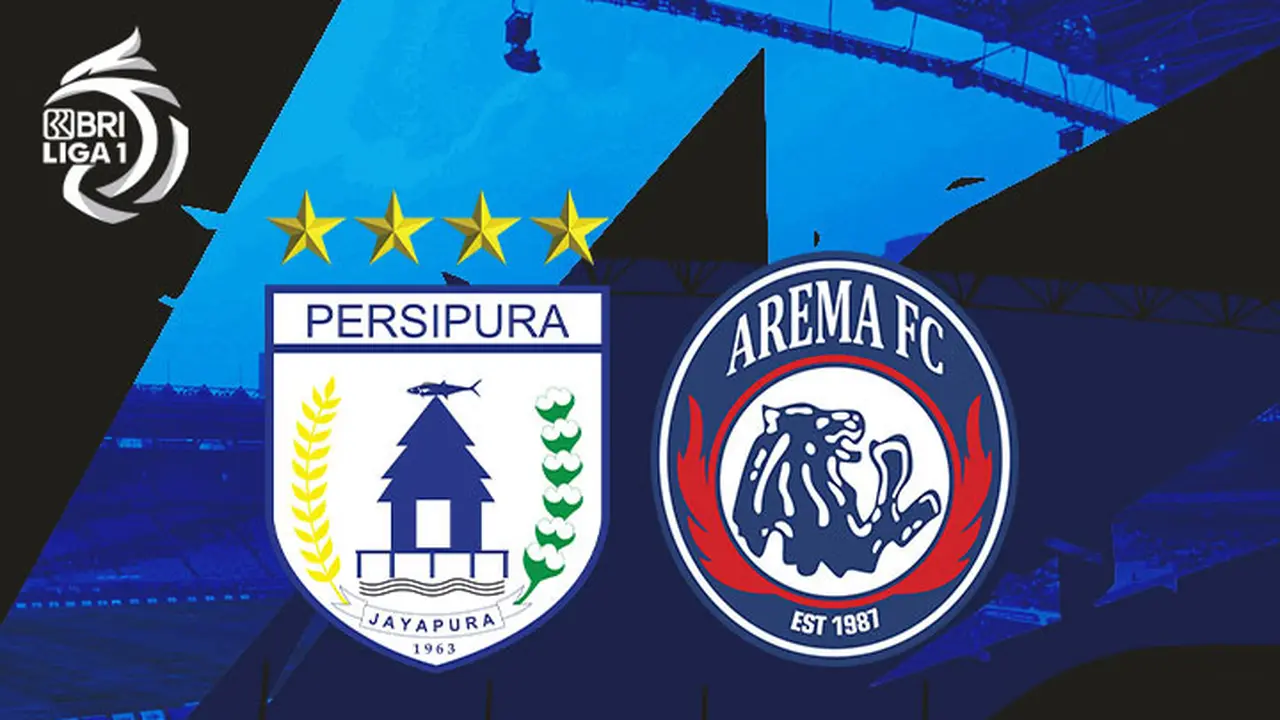 BRI Liga 1 - Persipura Jayapura Vs Arema FC