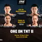 Live streaming One Championship: On TNT II, Kamis (15/4/2021) dapat disaksikan melalui paltform streaming Vidio. (Dok. Vidio)