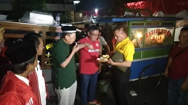 Para sekretaris jenderal partai politik pendukung Jokowi, berkumpul di Gedung Djoeang.