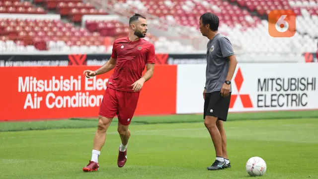 Official Training Timnas Indonesia di Piala AFF 2022