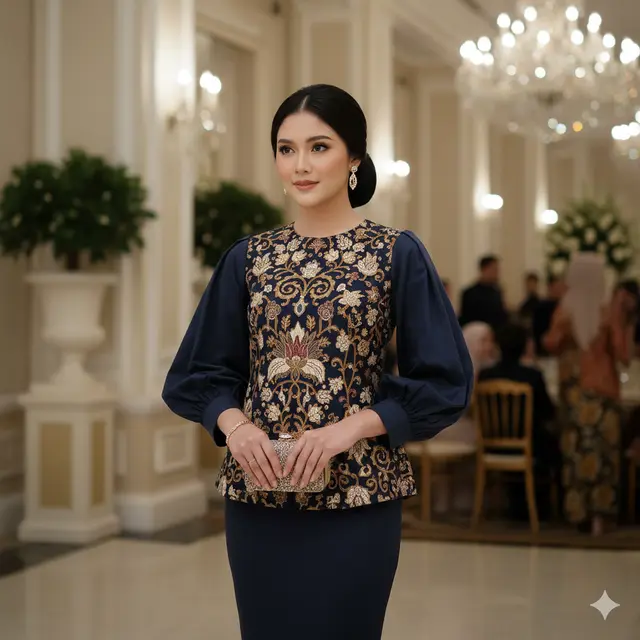 7 Model Atasan Batik Buat Kondangan yang Elegan, Modern dan Siap Menunjang Penampilan di Acara Spesial
