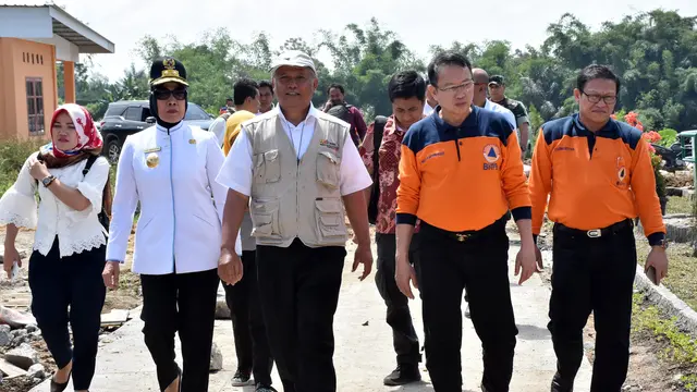 Rumah Hunian Korban Erupsi Sinabung