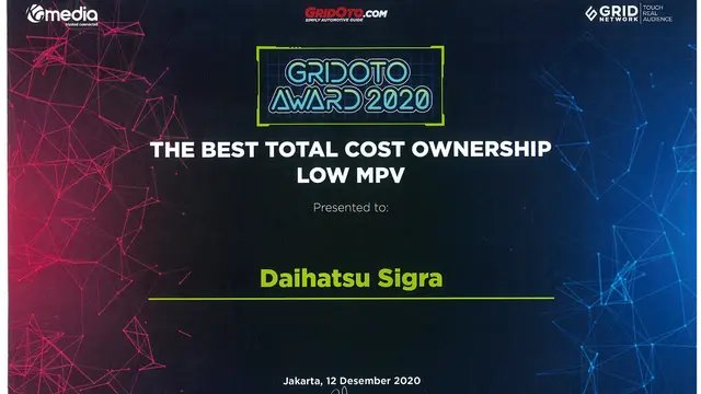 Gridoto Award 2020