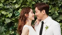 Eric Shinhwa dan Na Hye Mi menikah [foto: instagram.com/lordandtailor_official]