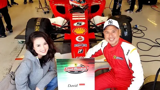 Potret Kedekatan Julie Estelle dan David Tjiptobiantoro (sumber: instagram/davidtjipto)
