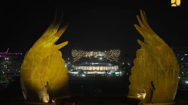 Presiden Joko Widodo (Jokowi) melakukan peresmian Taman Kusuma Bangsa, atau yang sebelumnya disebut Memorial Park di Ibu Kota Nusantara (IKN), Kalimantan Timur, Senin (12/8/2024).