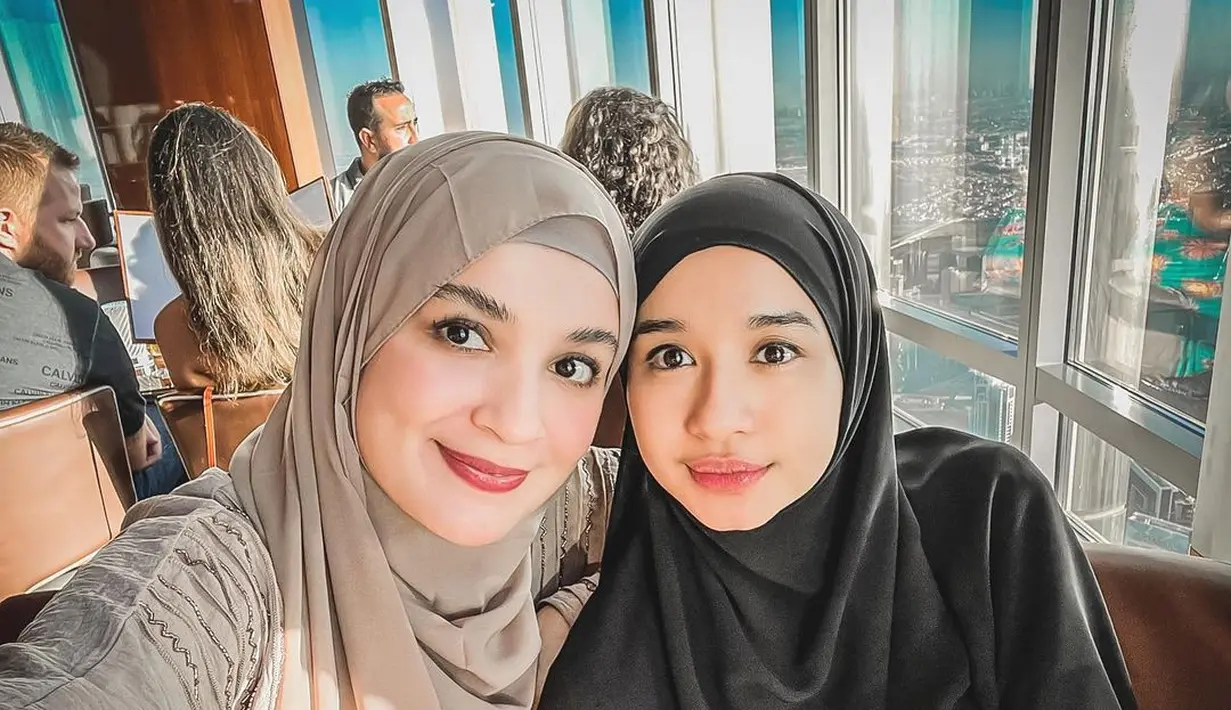 Shireen Sungkar dan Laudya Cynthia Bella (Foto: Instagram @shireensungkar)