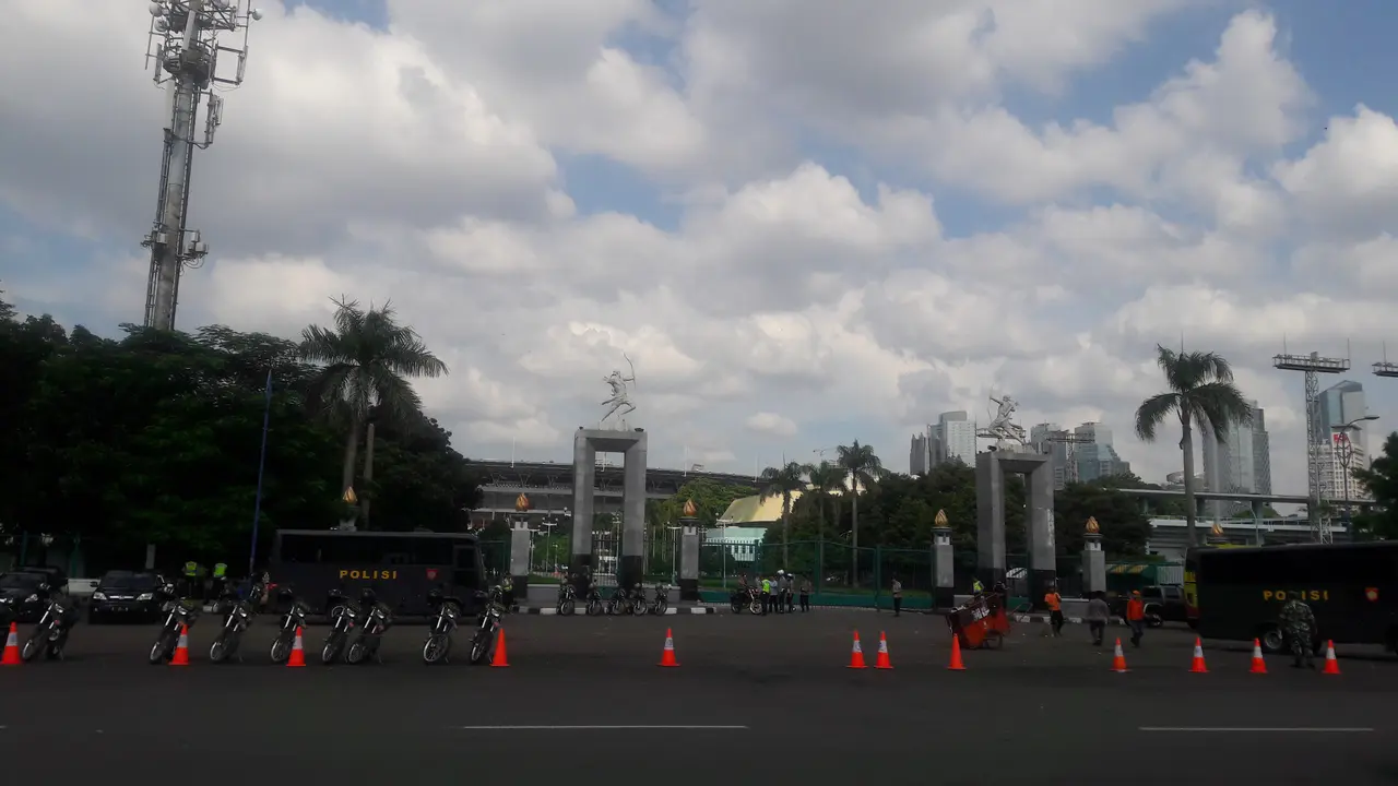 Jelang Final Persib Vs Arema, Lalin Depan GBK Masih Lancar